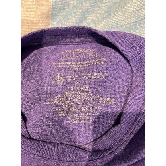 Halloween Men's 2XL Michael Myers Graphic T-Shirt John Carpenter Horror Film - Picture 6 of 7